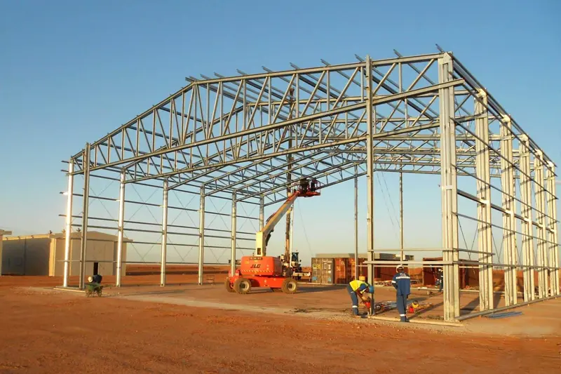 Construction Process of Steel Structure Factory Buildings Construction Process of Steel Structure Factory Buildings